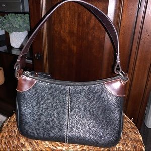 Dooney & Bourke Black All Weather Leather small hobo